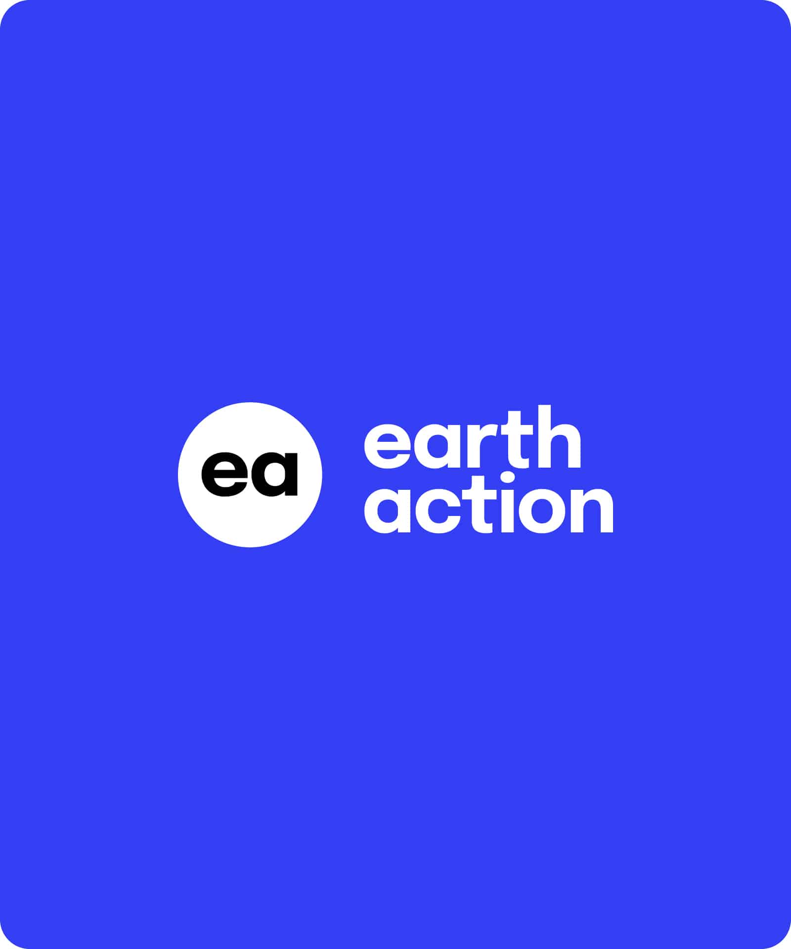 Earth Action: visual identity